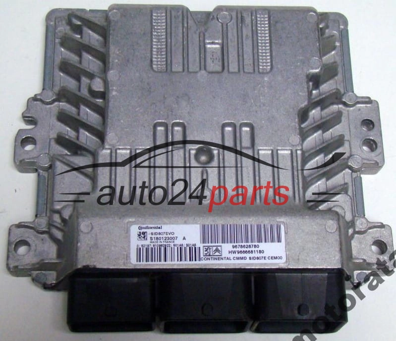 CENTRALINA MOTORE CITROEN PEUGEOT 1.6 HDI Continental S180123007 A