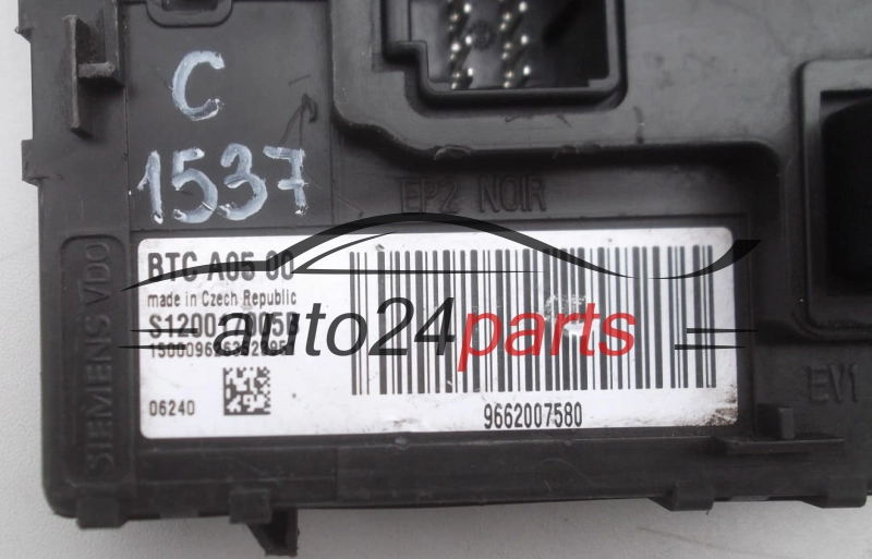 CENTRALITA DE CONFORT BSC CITROEN PEUGEOT S120017005B, 9662007580