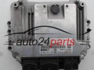 ECU CENTRALITA DE MOTOR FORD FOCUS 1.6 TDCI BOSCH 0 281 012 487, 0281012487, FoMoCo 7M51-12A650-UB, 7M5112A650UB, 7EFB 