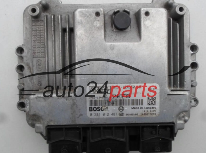 FORD FOCUS 1.6 TDCI BOSCH 0 281 012 487, 0281012487, FoMoCo 7M51-12A650-UB, 7M5112A650UB, 7EFB 