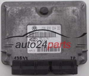 CENTRALINA DO MOTORE VOLKSWAGEN POLO SEAT IBIZA LEON 1.4 16V MAGNETI MARELLI IAW 4MV.DD, IAW4MVDD, 036 906 034 DD, 036906034DD, 61600.663.06, 6160066306 