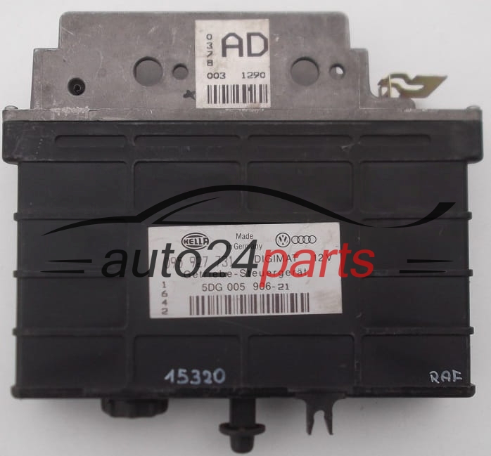 STEROWNIK SKRZYNI AUTOMATYCZNEJ VOLKSWAGEN PASSAT AUDI HELLA 5DG 005 906-21, 5DG00590621, 095 927 731, 095927731