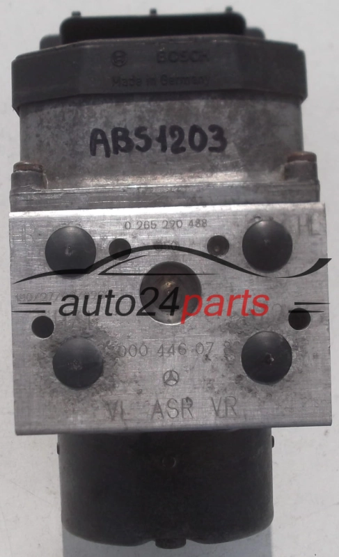 POMPE HYDRAULIQUE ET CALCULATEUR dABS MERCEDES SPRINTER BOSCH 0 265 220 488, 0265220488, A 000 446 07 89, 0004460789, 0 273 004 311, 0273004311
