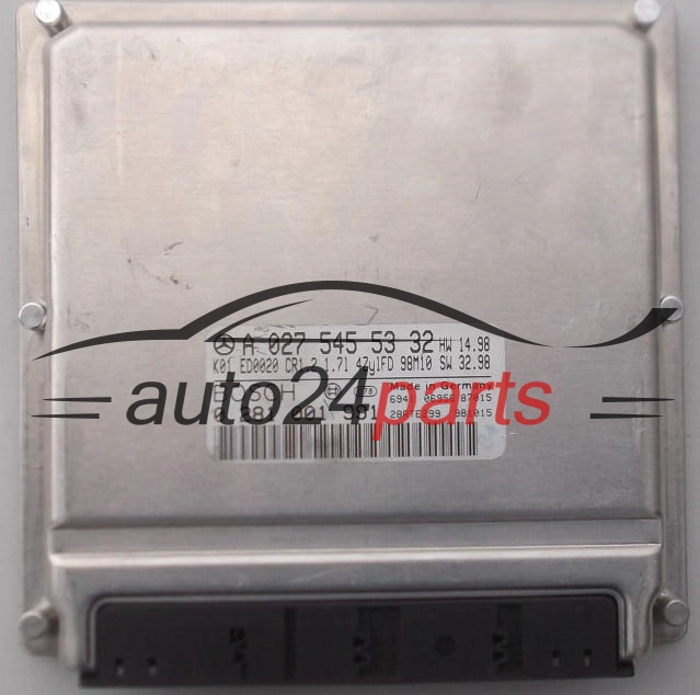 MOTORSTEUERGERÄT ECU STEUERGERÄT  MERCEDES BOSCH 0 281 001 991, A 027 545 53 32