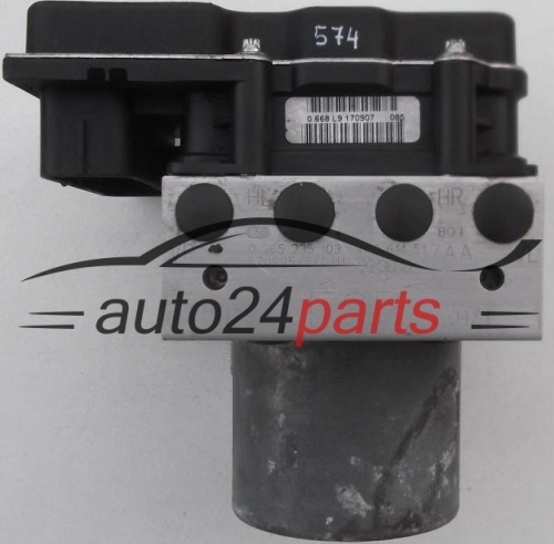 ABS Pumpe und steuergerat AUDI A6 BOSCH 0 265 235 103,  4F0 614 517 AA