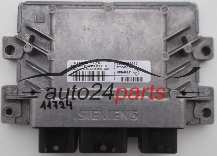 KOMPUTER STEROWNIK SILNIKA RENAULT KANGOO 1.2 SIM32 S120201212D