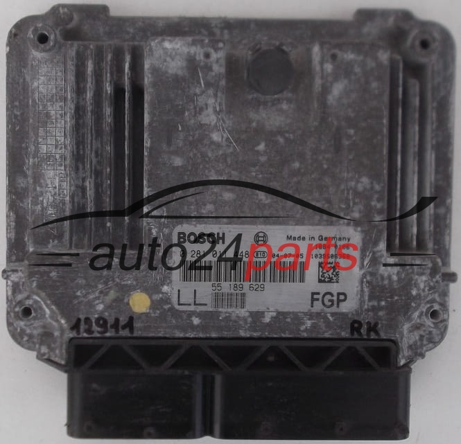KOMPUTER STEROWNIK SILNIKA OPEL VECTRA SIGNUM 1.9 CDTI Z19DT Z19DTL Z19DTH 55189629 LL, 55 189 629 LL, BOSCH 0281011448, 0 281 011 448, 55189629, 55 189 629, 6235370, 62 35 370